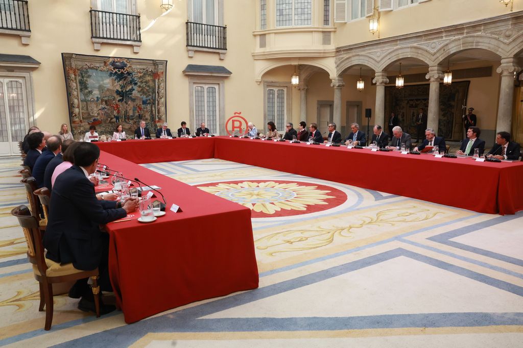 El Rey preside la reunión del Patronato de Honor de la Fundación Foro de Marcas Renombradas Españolas