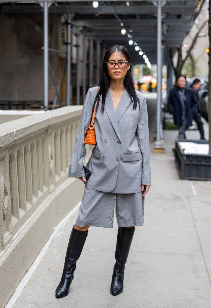 Blazer y botas