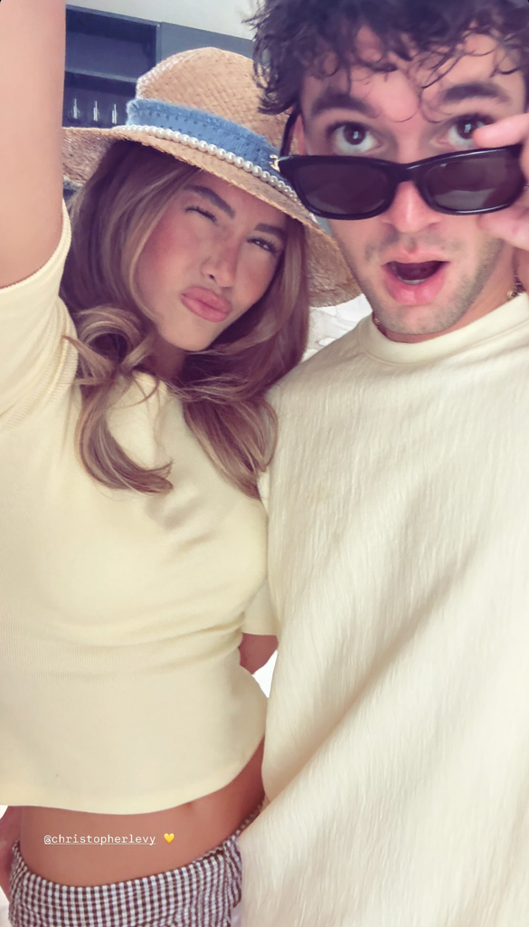 Christopher Levy e Ivy Puente viven un amor renovado.