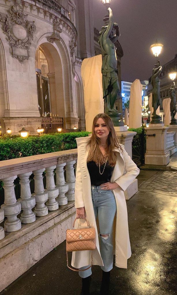 Sofia Vergara de viaje por París