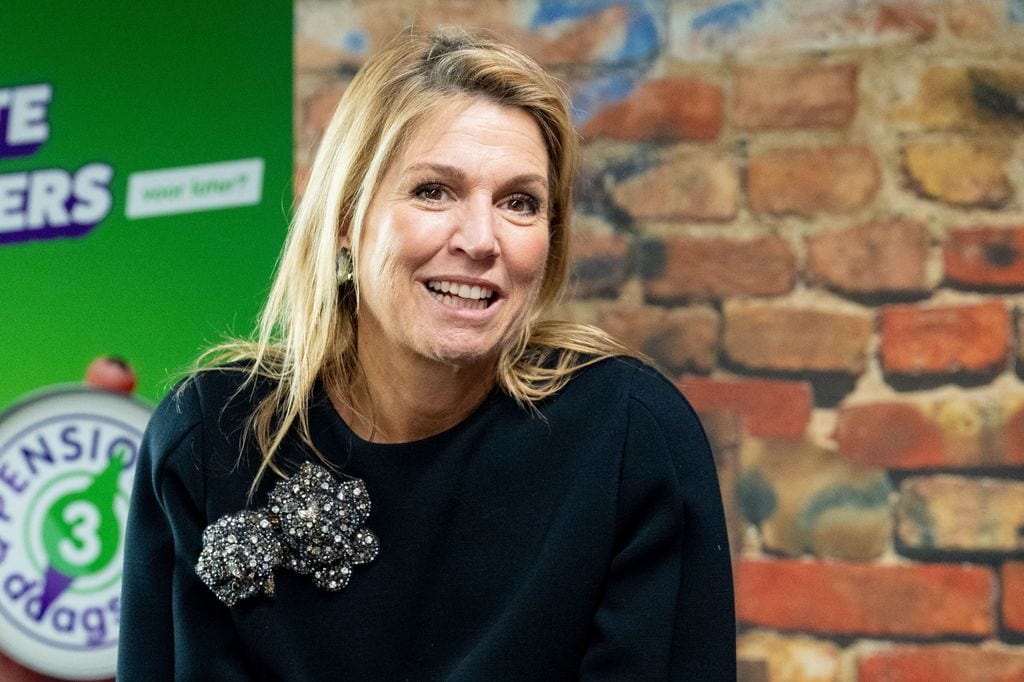 Máxima de Holanda en un acto oficial en Houten, 2025