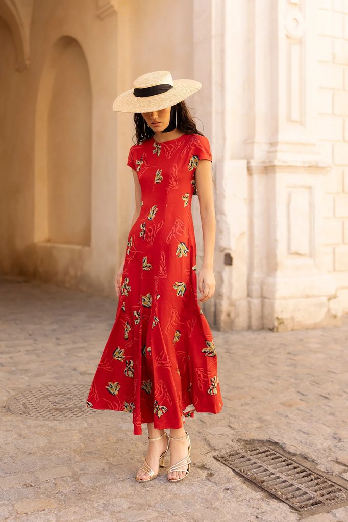 Vestido de invitada de Vanó