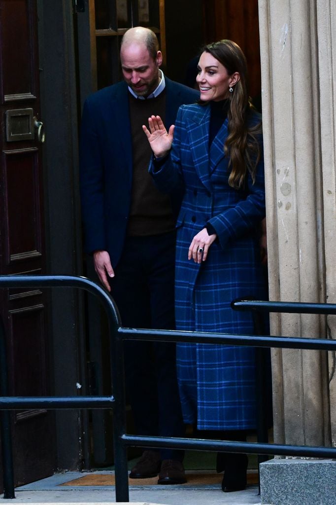 William y Kate visitaron Radical Weavers, en Stirling.
