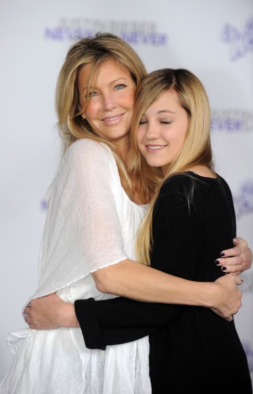 Heather Locklear con su hija
