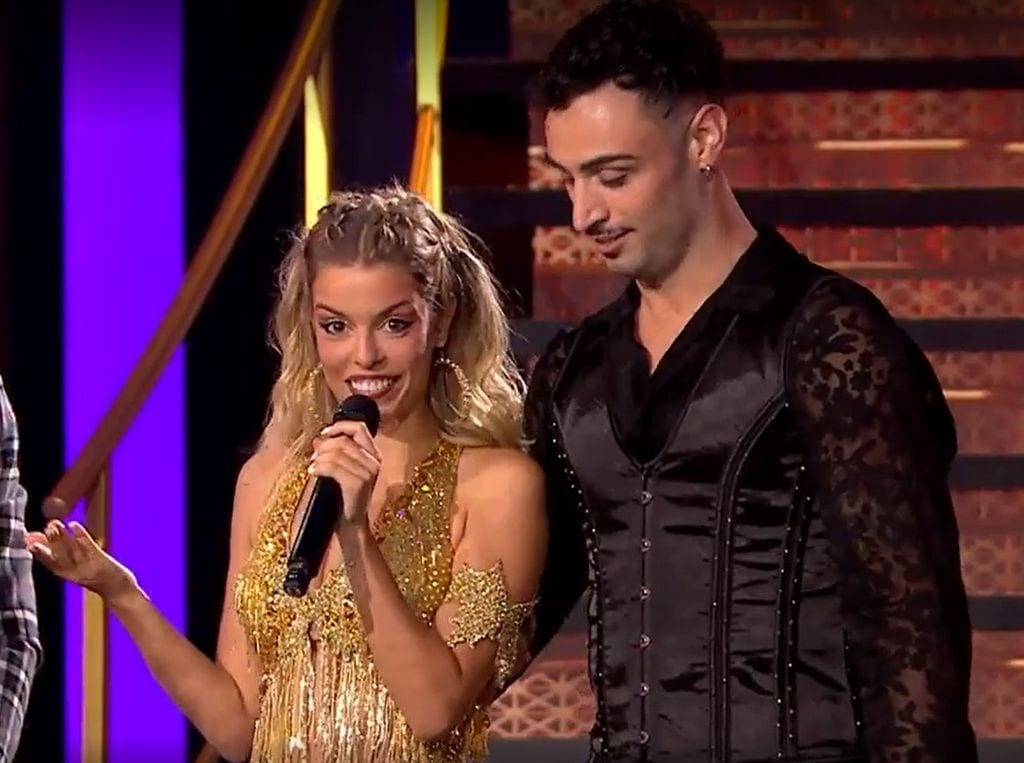 Nerea Rodríguez en Bailando con las estrellas
