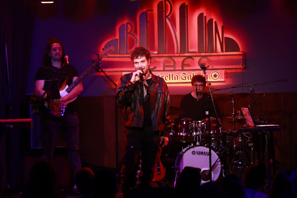 Eric Griso during album premiere Lunatico in Madrid on Wednesday, 23 April 2025.