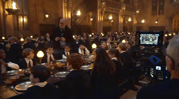 Así luce el Gran Comedor en la serie de 'Harry Potter'