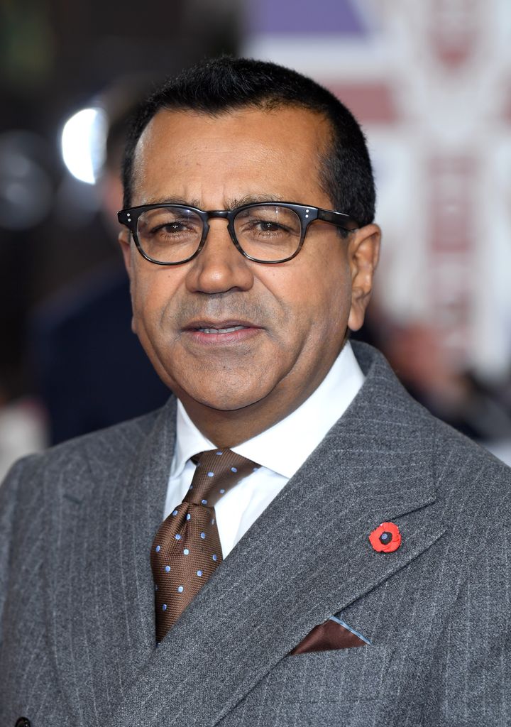 Plano medio de Martin Bashir en los premios Pride of Britain 2019