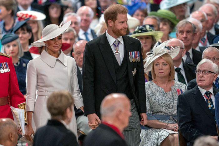 Los duques de Sussex en Londres