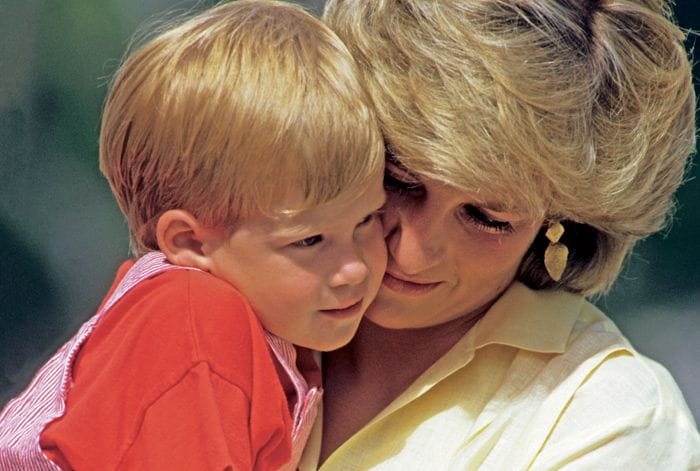 Diana y Harry en España
