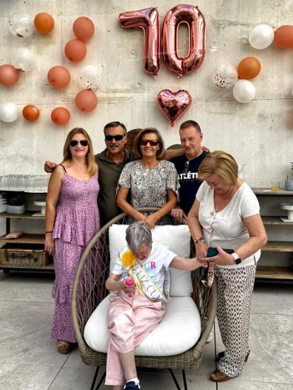La familia de Beatriz Espejel 