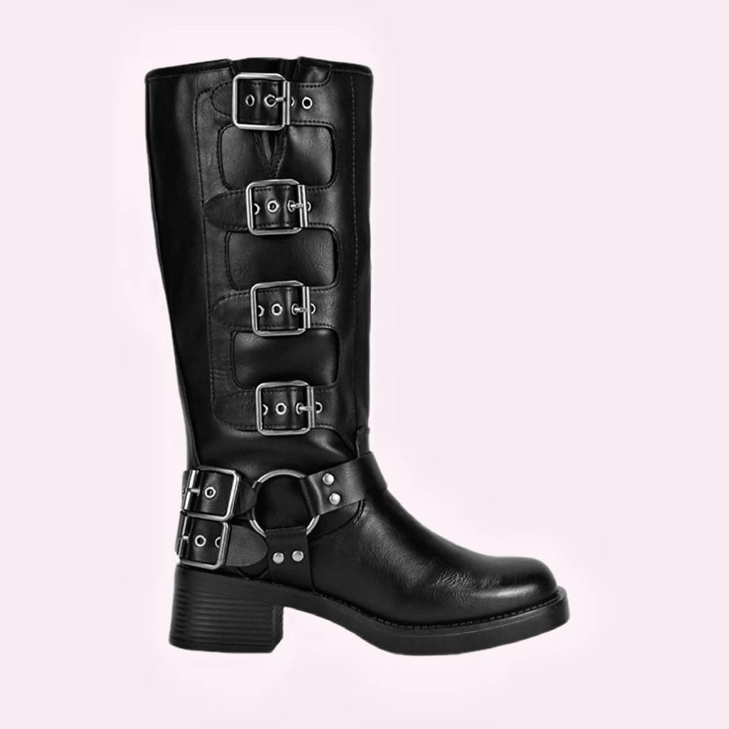 Botas biker negras de Amazon