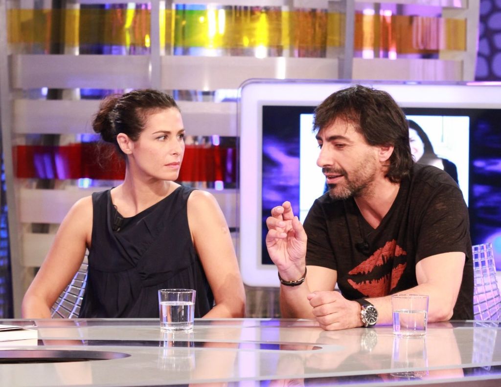 Nuria Roca y Juan del Val en su visita a 'El Hormiguero' en 2011