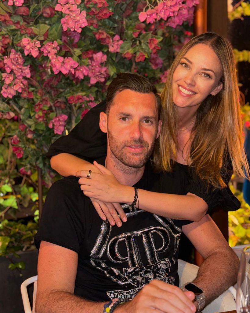 Helen Lindes y Rudy Fernández