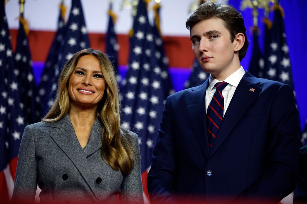 Barron Trump ya está en la universidad.