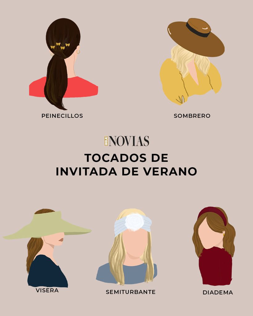 Tocados de verano para bodas