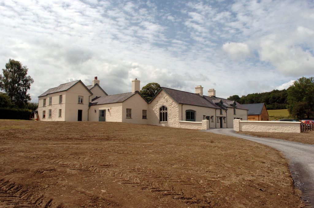 Casa de Llwynywermod en Gales del rey Carlos III 
