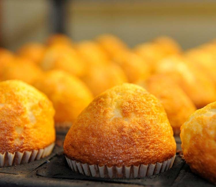 Magdalenas con 'buttermilk'