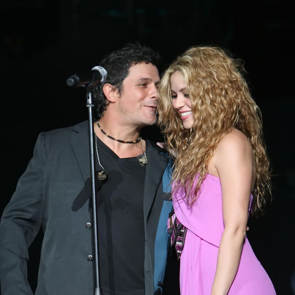 Shakira y Alejandro Sanz