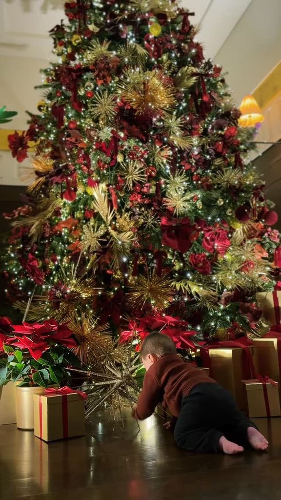 Ferrán disfruta de su primera Navidad