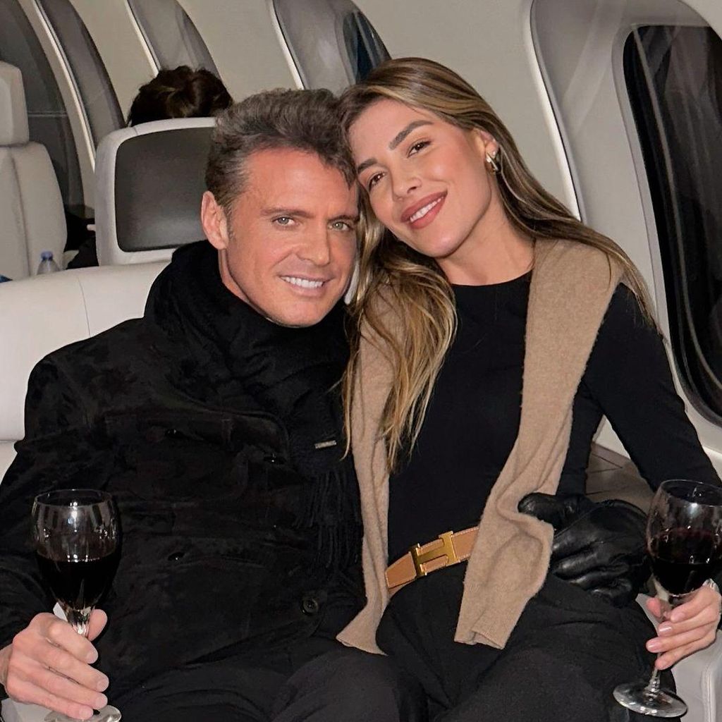 Luis Miguel con su hija Michelle Salas