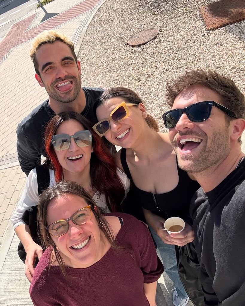 Pablo Alborán en el rodaje de la serie de Netflix 'Respira'