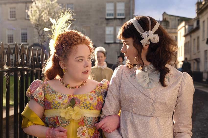 Escenas de la siere de Los Bridgerton de Netflix