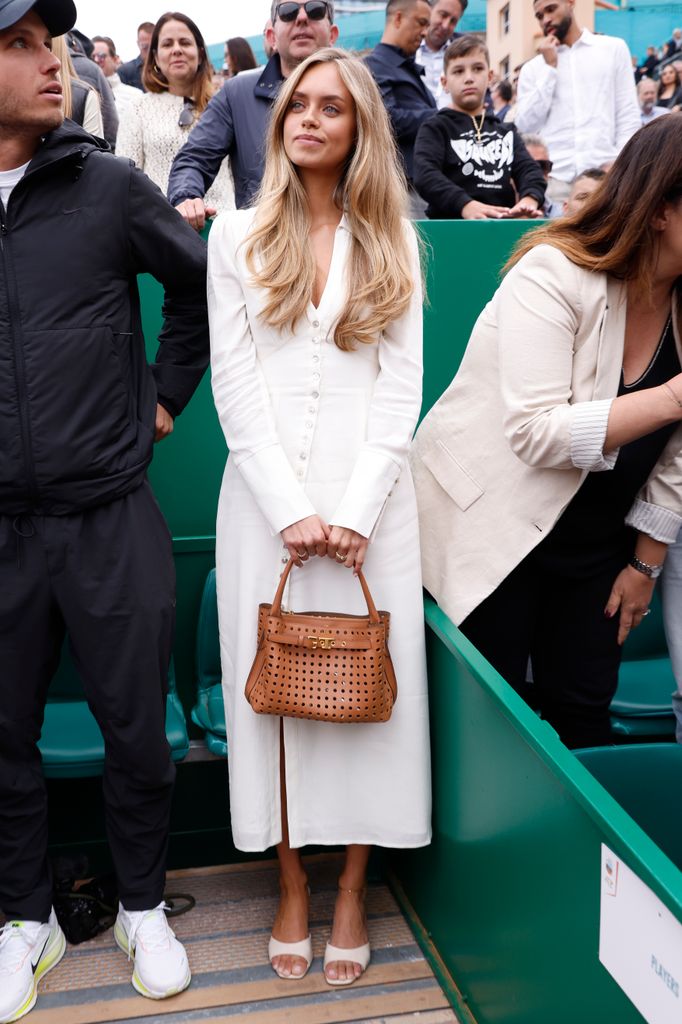 Laila Hasanovic en el torneo de Montecarlo.