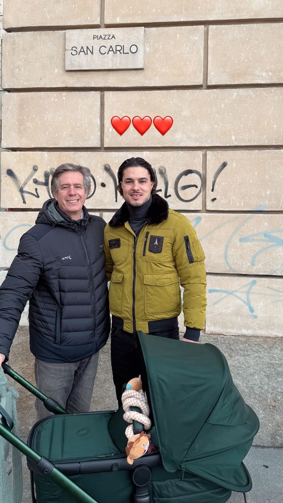  Alejandra Rubio y Carlo Costanzia viajan a Italia con su hijo tras el fin de su condena