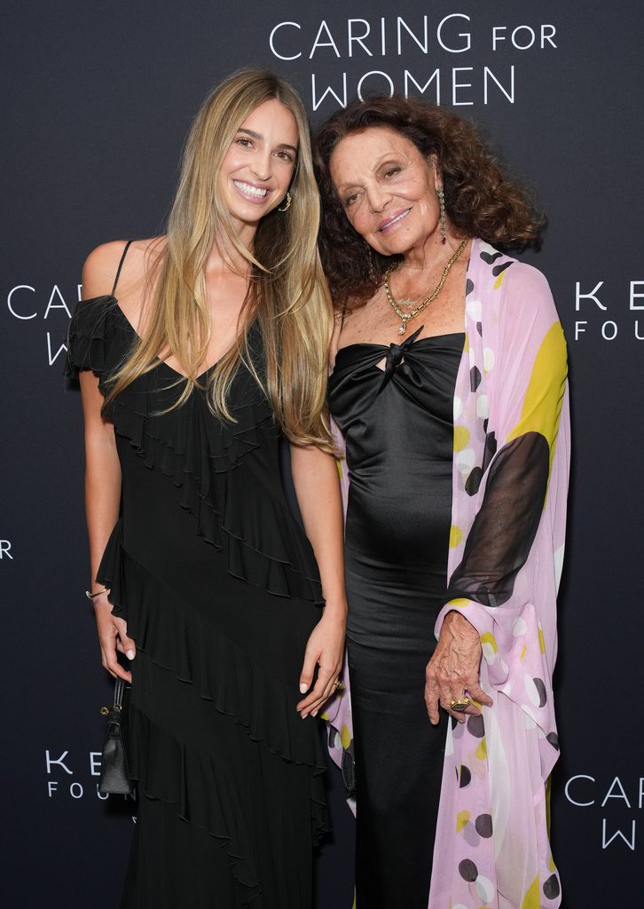 Talita von Fürstenberg y Diane von Furstenberg en Nueva York