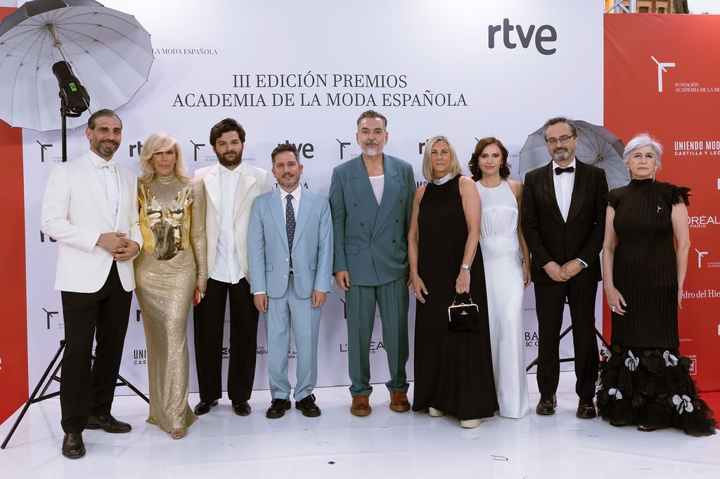 Una imagen del photocall previo a la fiesta