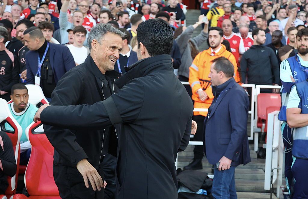 Luis Enrique y Mikel Arteta se formaron en el FC Barcelona como jugadores