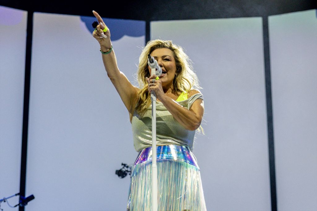 Amaia Montero en el Movistar Arena este jueves 28 de mayo
