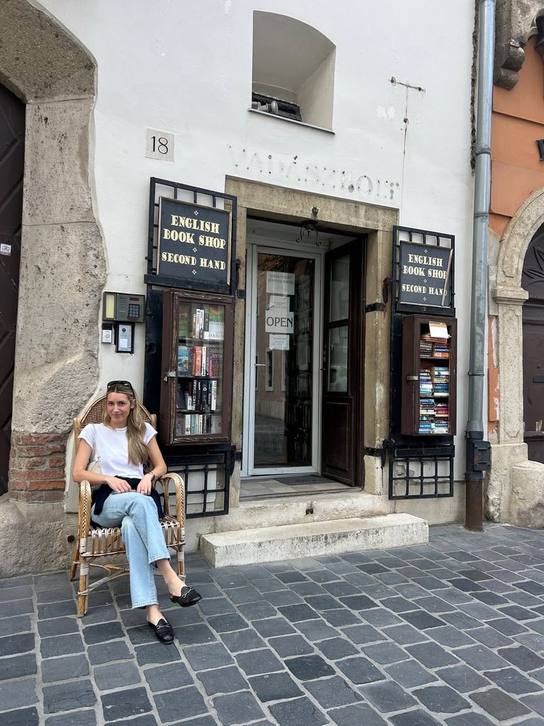 Daniela Figo el fin de semana en Budapest para la final de la Champions.