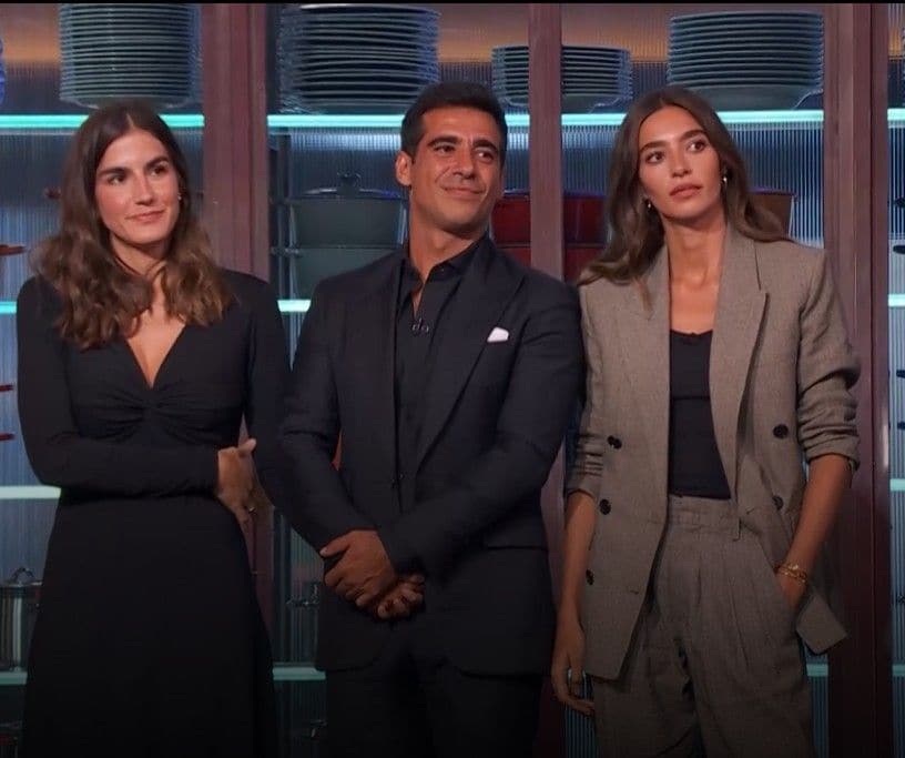 Rocío Crusset y Alberto Herrera, hijos de Mariló Montero y su nuera, Blanca Llandres