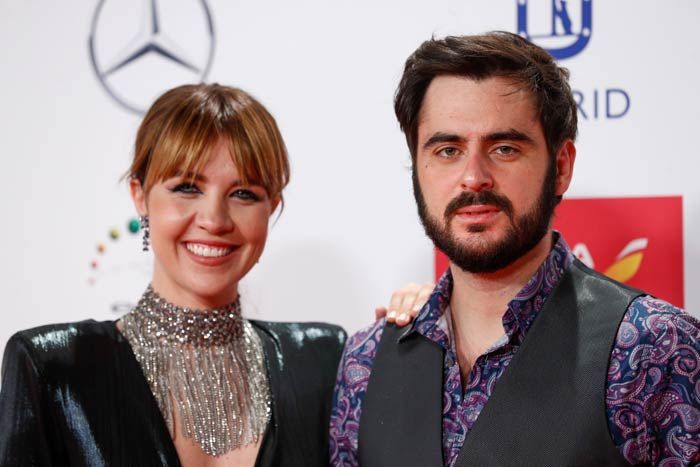 Andrea Guasch y su novio,  Rubén Tajuelo 'Rosco'