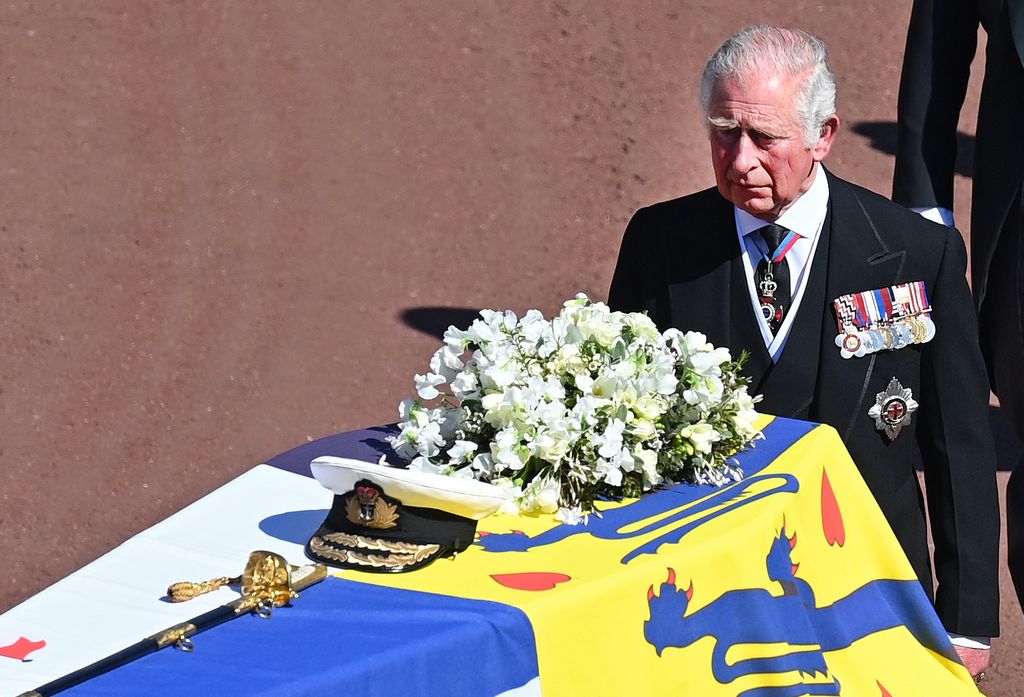 Tres imágenes del funeral del duque de Edimburgo