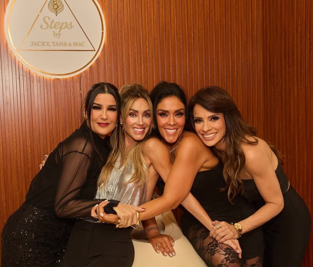 Anahí se convirtió en la madrina de lujo de 3 Steps.