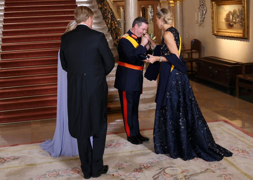 Los nuevos Reyes de Luxemburgo, junto a los Reyes de Holanda