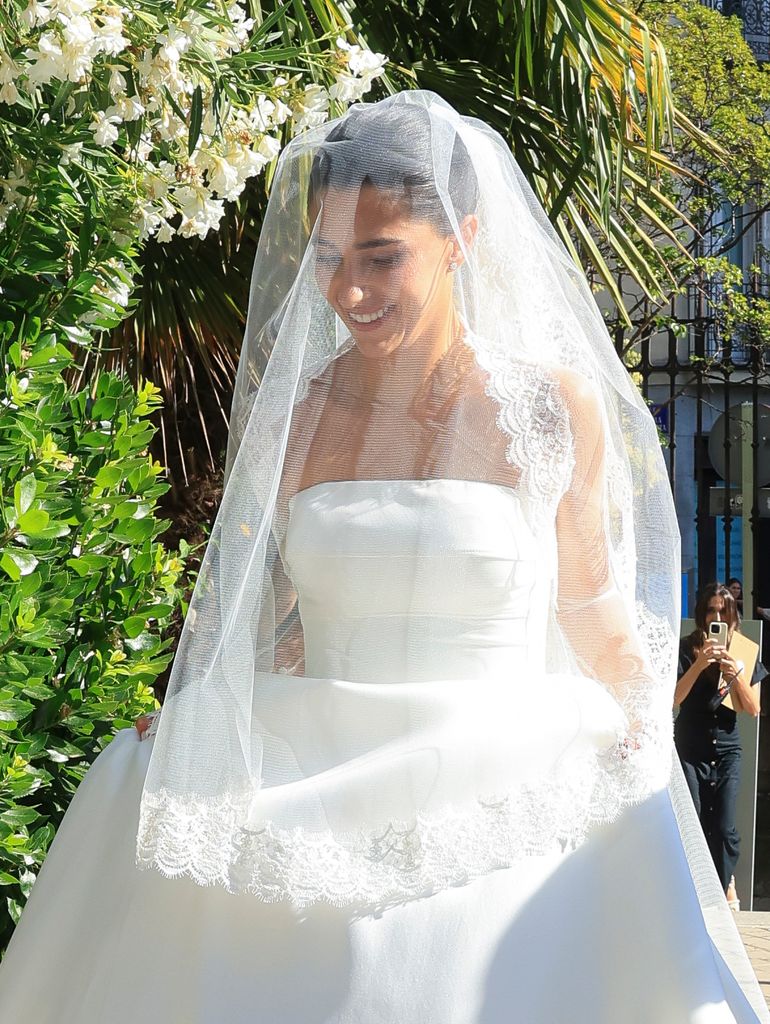 Carla Vico en su boda