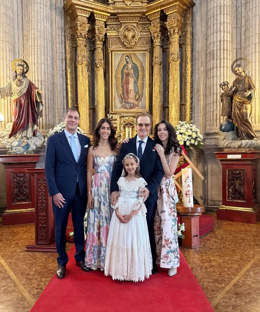 Emmanuel fue padrino de su nieta, Gianna