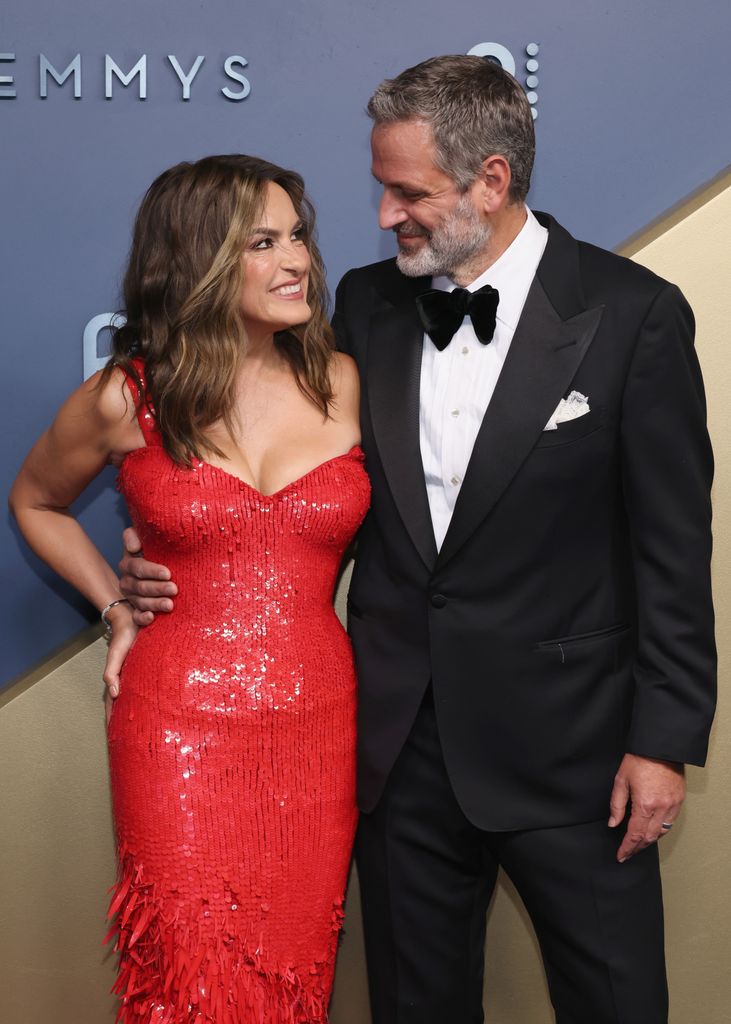 Mariska Hargitay y Peter Hermann