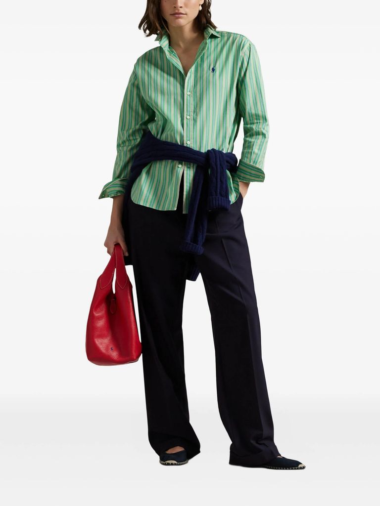 Camisa a rayas de Polo Ralph Lauren.