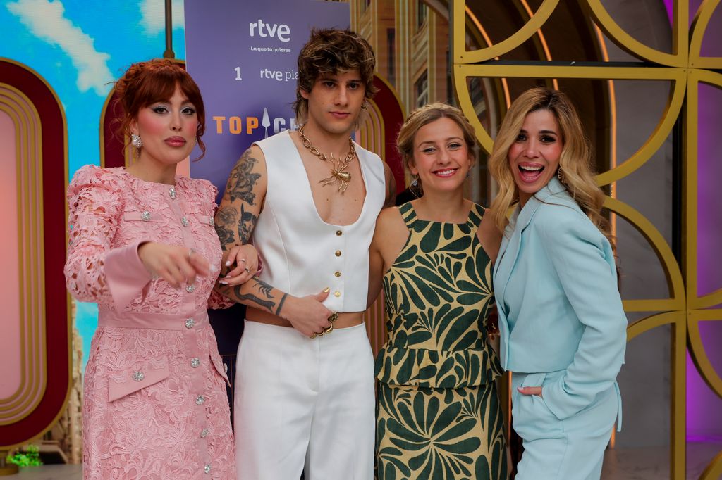 Ivana Rodriguez, Tote Fernandez, Desire Vila y Natalia Rodriguez de Top Chef: Dulces y famosos