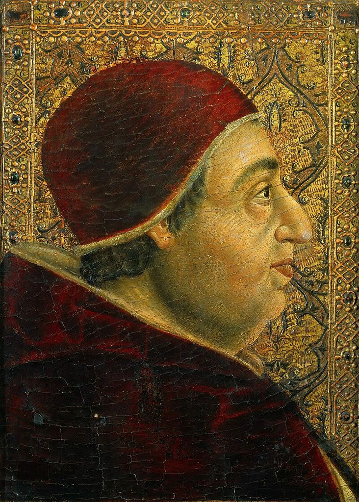 Retrato del Papa Alejandro VI (Museo del Vaticano)