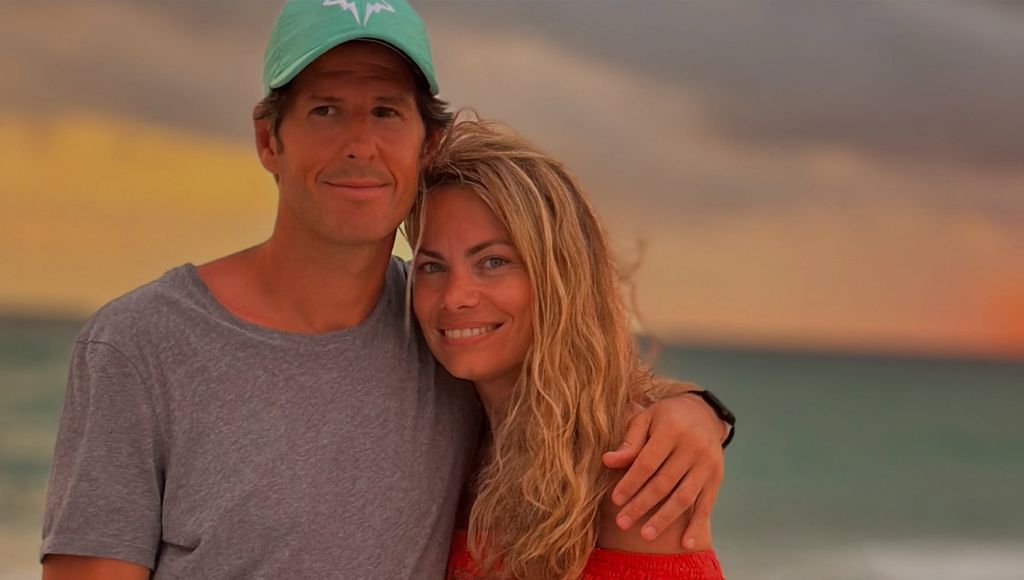 La pareja 15 años después de su boda