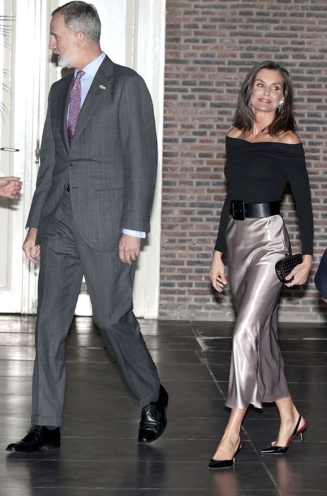Reina Letizia look Países Bajos Ámsterdam