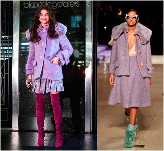 Zendaya abrigos tendencia