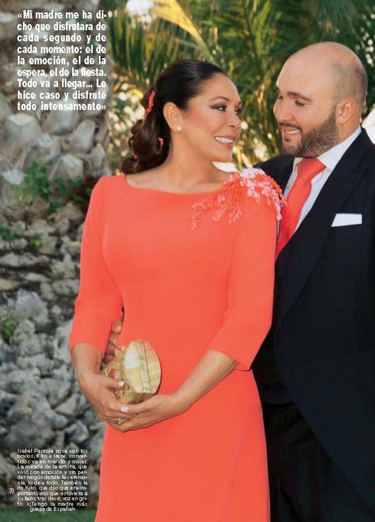 Boda Kiko Rivera e Irene Rosales - HOLA - octubre 2016