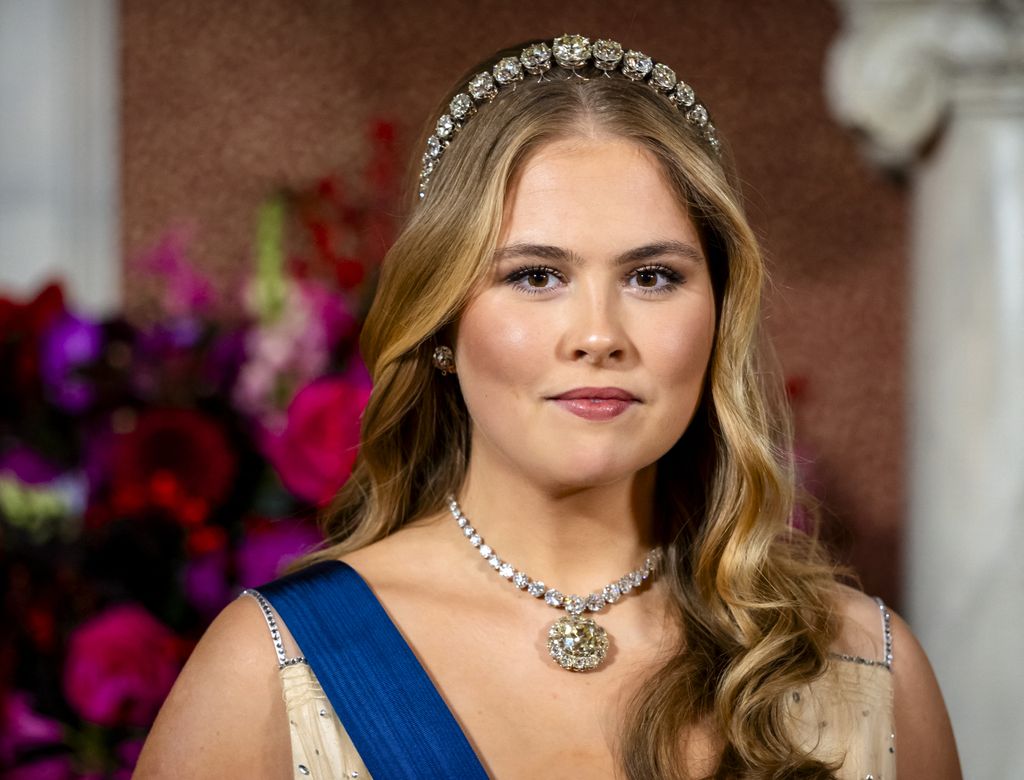La princesa Amalia de Países Bajos.